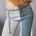 Retro Sexy Fashion Multi-layer Body Chain Personalized Geometric Portrait Chain Velvet Waist Chain_viptrois.com
