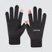 Cycling Plus Velvet Gloves Men's Autumn and Winter Warm Touch Screen Motorcycle Anti slip Running Outdoor Skiing Waterproof Windproof_viptrois.com