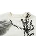 3D Chain Print Sweater – Oversized Unisex Pullover (Viscose Blend, Textured Graphic, Drop Shoulder, Streetwear Essential, Instagram Aesthetic)_viptrois.com
