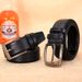 Men's Belts, Embossed PVC Edge Pin Buckle Belts, Men's Belts Leather, Casual And Versatile Belts_viptrois.com