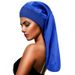 High stretch wide brim long tube hat beauty month long hair care hat color ding sleeping cap_viptrois.com