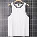 Men's Quick-Dry Sports Vest - Ice Silk Sleeveless Workout Tank Top For Basketball & Fitness | Breathable Summer Training Shirt | Big & Tall Sizes_viptrois.com