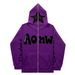 2024 Dark Butterfly Unisex Hoodie Gothic Couple Harajuku Oversized Zipper Sweatshirt_viptrois.com
