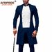 Men's clothing African men's casual two piece set_viptrois.com