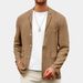Men's Spring And Autumn Leisure Cotton And Linen Loose Suit Tops Youth Leisure Solid Color Suit Jacket_viptrois.com