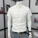 Men's Summer Thin Polo Shirt Color Matching Fashion With Chest Pocket Short Sleeved Top Lapel Half Sleeved T-Shirt_viptrois.com