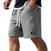 Men's Clothing Summer Men's Knitted Jacquard Shorts Style Casual Loose Fit Drawstring Trendy Versatile Sports Pants_viptrois.com