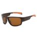 Simple Square Frame Sports Sunglasses - Full Frame Sand Black Cycling Glasses With Elastic Paint_viptrois.com