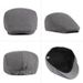 Artistic Youth Beret For Men Women, Solid Color Duckbill Cap, Spring Autumn British Style, Middle-aged And Elderly_viptrois.com
