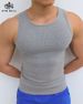2025 Men's Vest, Sport, Sleeveless, Slim, Elastic, Sweat, Fitness, Summer, Quick-drying Vest, Sleeveless Base, Outdoor, Running, Breathable_viptrois.com