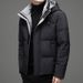 Winter Youth Warm Hooded 90% White Duck New Men's Short Thickened Down Jacket Trendy_viptrois.com