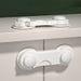 Multi-function Security Protection Locks Baby Safety Cabinet Drawer Door Buckle Home White Toilet Refrigerator Lock 5Pcs/Lot_viptrois.com