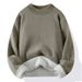 Men's Chunky Knit Sweater – Oversized Mockneck Pullover (Black/Grey/Army Green/Beige) – Winter Streetwear Essential (M-3XL)_viptrois.com
