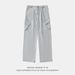 Men's Clothing Distressed Work Jeans For Men Spring And Summer New Style Side Three Dimensional Pockets Straight Pants Textured Loose Long Pants_viptrois.com