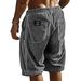 Men's Corduroy Shorts Summer Casual Comfortable Elastic Waist Drawstring Multiple Colors Fashionable Cargo Pants_viptrois.com