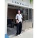American-style Patchwork Design With Letter Print Contrasting Colors, Sporty Loose-fit Polo Collar Short-sleeve T-shirt_viptrois.com