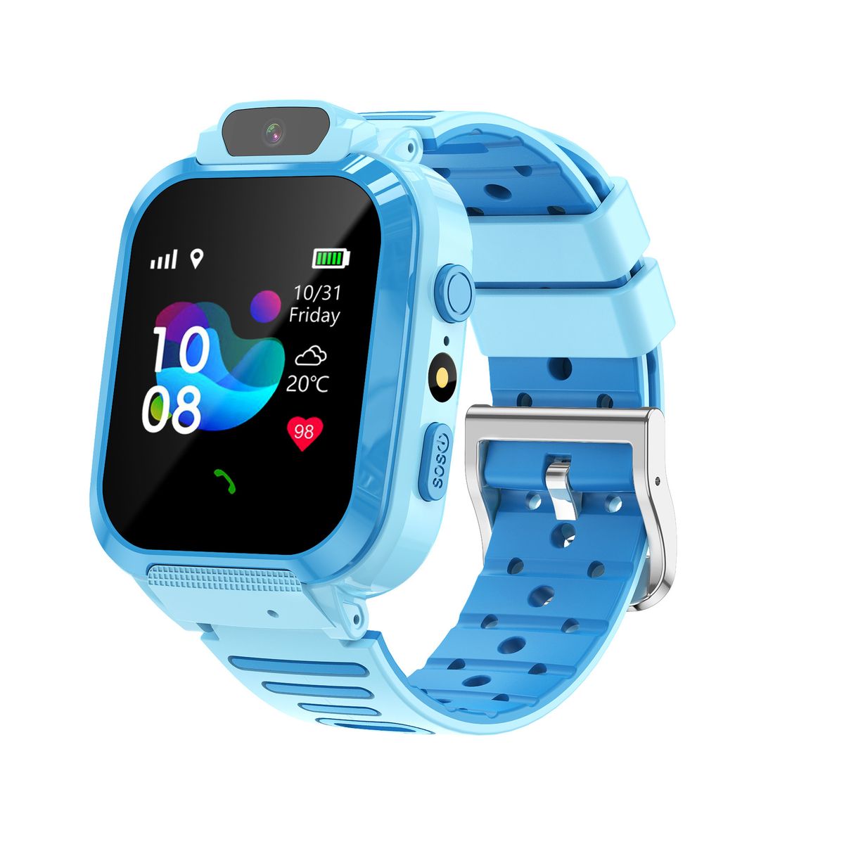 Mother & Kids Children's Phone Watch Photo Positioning Multi Language Children's Smart Watch_viptrois.com