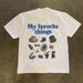 American Casual Printed Letter Short Shirt, Summer Loose And Versatile Round Neck Ins Trendy Pure Cotton T-shirt, Half_viptrois.com