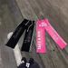 Unisex Hoodie & Pants Set With 3d Print - Trendy Hip-hop Streetwear For Men & Women (Pink/Black, S-xl)_viptrois.com