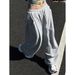Men's Clothing Korean Style Retro Niche Casual Pants For Women, New Loose Sports Sweatpants, Wide Leg Versatile Long Pants_viptrois.com