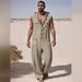 Men's Clothing Casual Jumpsuit_viptrois.com