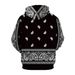 Creative Cashew Nut 3D Printed Hoodie Cool Men's Casual Hooded Sweatshirt_viptrois.com