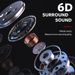 HIFI 6D Surround Bass In-Ear Wired Headphones 3.5mm Type C Earphone Sports Gamer Waterproof Headset Handfree Earbuds_viptrois.com