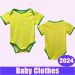 2024 BrAZiL Baby Clothes Soccer Jerseys National Team RICHARLISON VINI JR DANILO BREMER L.PAQUETA Home Away Football_viptrois.com