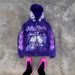 Y2k Retro Streetwear Hoodie With 3d Cartoon Print, Zip-up Oversized Pullover For Hip-hop & Dark Aesthetic Fashion_viptrois.com