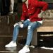 Men's Autumn And Winter Trendy Fashion Casual Slim Jacket Multi-pocket Button Light Board Tooling Jacket_viptrois.com
