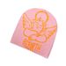Unisex Jacquard Knit Beanie - Warm Winter Hat With Cupid Embroidery, Acrylic Material, Streetwear Style For Men And Women_viptrois.com