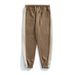 Monochrome Man- Custom Suede Casual Men, Loose Fit, Gothic Print, American Style, Jogger Pants For Autumn_viptrois.com