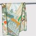 VOOTHOST 150cm*40cm Twill Silk Scarf Women Poncho Hand Rolled Animal Castle Printed Long Scarves Wraps Bandana Big Shawl Hijabs Female Foulards VB186_viptrois.com