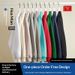 Pure Pure Heavyweight 320g Cotton For Men, Solid Color, Crew Neck, Drop Shoulder, Loose Fit, Long Sleeve, Autumn Men's Sweatshirt_viptrois.com