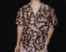 Extra Large Men's Floral Ocean Casual Loose Print Short Sleeve Shirt Cool Breathable Cuban Collar Top_viptrois.com