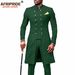Men's clothing African men slim two piece set_viptrois.com
