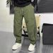 Double-Layer Fleece-Lined Winter Pants – Windproof Thermal Workwear Joggers For Men & Women (Black/Grey/Army Green)_viptrois.com