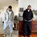 Large Zipper Hooded Autumn Men's Short Sweatshirt Top Gray Casual American Loose Fashion Versatile Set_viptrois.com