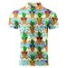 Unbeatable Quality 2025 New Casual Short Sleeved Henry Shirt, Independence Day Element Three Button Men's Shoulder Polo Shirt_viptrois.com