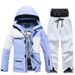 Premium Unisex Ski Suit Set - Waterproof & Windproof Winter Snow Jacket & Pants For Men & Women - Lightweight & Breathable For Snowboarding & Skiing_viptrois.com