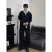 Collar Sweatshirt For Men And Women In Autumn, Contrasting Colors, Polo Collar Long Sleeved Pullover_viptrois.com