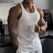 Men's Performance Workout Tank Top – Moisture-Wicking & Breathable Gym Vest (Striped & Solid Colors, Sizes M-5xl)_viptrois.com