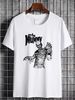 Universal Monsters The Mummy Men's T Shirt Casual Top For Everyday Wear Homme Stretched Summer Streetwear Slightly Unisex Soft Fashion Versatile_viptrois.com