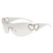 2024 new love accessories one piece sunglasses Y2K Internet celebrity ins one piece sunglasses trendy sunglasses_viptrois.com
