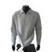 2026 New Main Push 5OLO Sweater Autumn Lapel Sweater Cleanfit Long-sleeved T-shirt Men's Jacket_viptrois.com