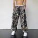 Men's Clothing Casual Overalls High Street Straight Outdoor Assault Pants Loose Casual Pants_viptrois.com