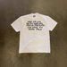 Heavyweight Pure Cotton Oversized T-Shirt For Men And Women Loose Short-Sleeved Couple Tops With Niche Letter Print 250g_viptrois.com
