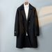 Loom Loom Europe Station 2024 Winter Double-Sided Suit Collar Wool Men's Cashmere Coat Mid-Length Jacket_viptrois.com
