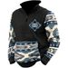 New autumn and winter sweatshirt 3D printed oversized loose casual stand up collar zipper pullover_viptrois.com