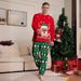 Christmas Deer letter Christmas family dress printed home dress pajamas set_viptrois.com